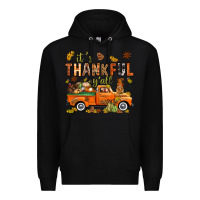 Black it's thankful y'all with truck bbs Premium Hoodie - BundleAndBundleShop
