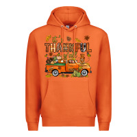 Carrot it's thankful y'all with truck bbs Premium Hoodie - BundleAndBundleShop