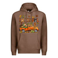 Chestnut it's thankful y'all with truck bbs Premium Hoodie - BundleAndBundleShop