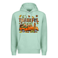 Seafoam it's thankful y'all with truck bbs Premium Hoodie - BundleAndBundleShop