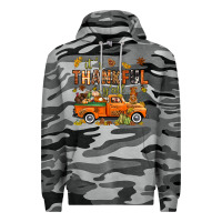 Slate Camo it's thankful y'all with truck bbs Premium Hoodie - BundleAndBundleShop
