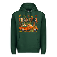 Sports Green it's thankful y'all with truck bbs Premium Hoodie - BundleAndBundleShop