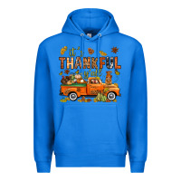 True Royal it's thankful y'all with truck bbs Premium Hoodie - BundleAndBundleShop