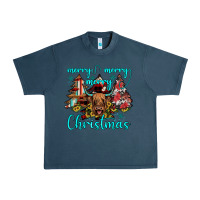 Midnight Navy merry christmas Urban Heavy Tee - JahusDesignShop