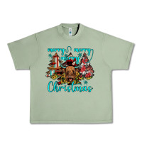 Oil Green merry christmas Urban Heavy Tee - JahusDesignShop