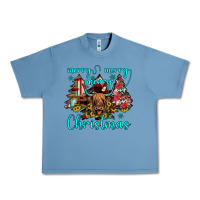 Pebble Blue merry christmas Urban Heavy Tee - JahusDesignShop