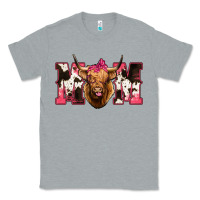Heather Grey Highland Cow Mom Classic Tee - Bettercallsaul
