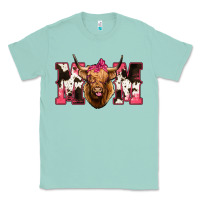Seafoam Highland Cow Mom Classic Tee - Bettercallsaul