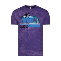 Cloud Purple California The Perfect Wave Vintage Tee - Bettercallsaul