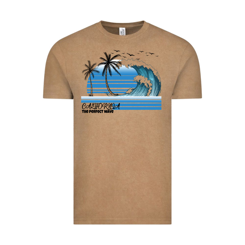 California The Perfect Wave Vintage Tee by Bettercallsaul | Teevron