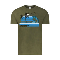 Vintage Olive California The Perfect Wave Vintage Tee - Bettercallsaul