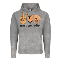 Cloud Rock Peace Love Golden Vintage Hoodie - Bettercallsaul
