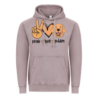 Vintage Zinc Peace Love Golden Vintage Hoodie - Bettercallsaul