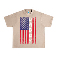French Oak Daddy American Flag Urban Heavy Tee - Bettercallsaul