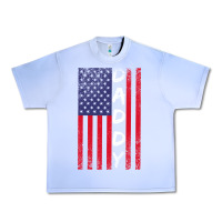 Grape Ice Daddy American Flag Urban Heavy Tee - Bettercallsaul