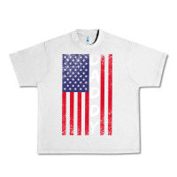Lunar Rock Daddy American Flag Urban Heavy Tee - Bettercallsaul
