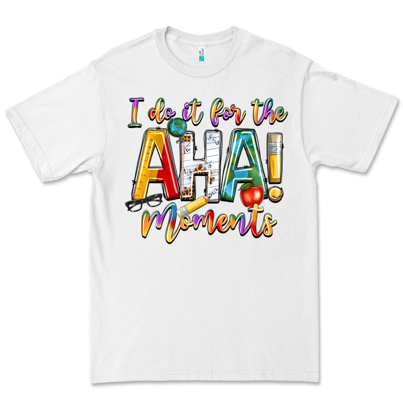 I Do It For The Aha Moments Premium Tee by NancyCooperArtShop | Teevron