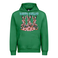 Emerald happy easter bunny Urban Hoodie - Artiststas