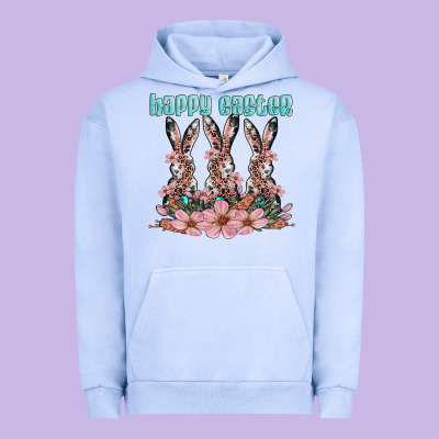 Happy Easter Bunny Urban Hoodie Designed By Artiststas