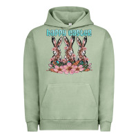 Pigment Oil Green happy easter bunny Urban Hoodie - Artiststas