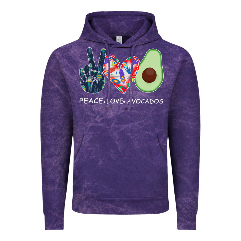 Peace Love Avocados Vintage Hoodie by Bettercallsaul | Teevron