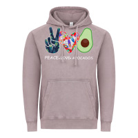Vintage Zinc PEACE LOVE AVOCADOS Vintage Hoodie - Bettercallsaul