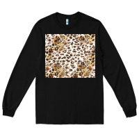 Black leopard Long Sleeve Tee - TumblerDesignByShophia