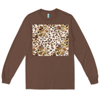 Chestnut leopard Long Sleeve Tee - TumblerDesignByShophia