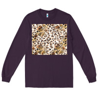 Plum leopard Long Sleeve Tee - TumblerDesignByShophia