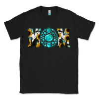 Black Sunflower Turquoise Gemstone Cowhide Mom Classic Tee - Bettercallsaul