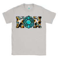Moon Dust Sunflower Turquoise Gemstone Cowhide Mom Classic Tee - Bettercallsaul