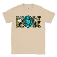 Mushroom Sunflower Turquoise Gemstone Cowhide Mom Classic Tee - Bettercallsaul