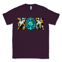 Plum Sunflower Turquoise Gemstone Cowhide Mom Classic Tee - Bettercallsaul
