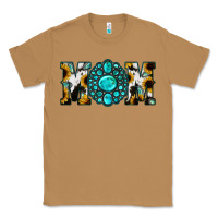 Toasted Coconut Sunflower Turquoise Gemstone Cowhide Mom Classic Tee - Bettercallsaul