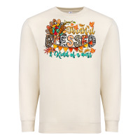 Sandshell Thankful Blessed Kind Of Mess Premium Sweatshirt - CowhideDigitalArt