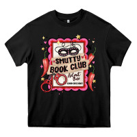 Black smutty book club admit one good girls only Heavy Core Tee - MaliasSmallBusiness