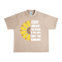 French Oak Rise Above The Storm You Will F and The Sunshine Urban Heavy Tee - Bettercallsaul