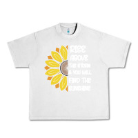 Lunar Rock Rise Above The Storm You Will F and The Sunshine Urban Heavy Tee - Bettercallsaul