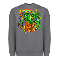 Storm St. Patrick's Day Feeling lucky Heavyweight Sweatshirt - CowGirlArtShop