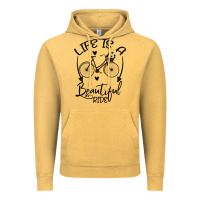 Life Is A Beautiful Ride Vintage Hoodie | Teevron