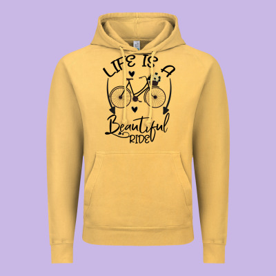 Life Is A Beautiful Ride Vintage Hoodie Designed By Bettercallsaul