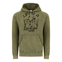 Vintage Olive Life is a beautiful ride Vintage Hoodie - Bettercallsaul