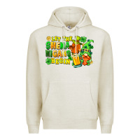 Oatmeal Heather Let the shenanigans begin St. Patrick's Day Premium Hoodie - FaDigitalArtStudio