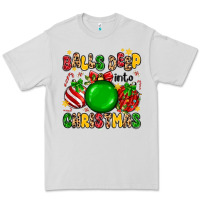 Dove Grey balls deep into christmas Premium Tee - MaliasSmallBusiness