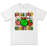 White balls deep into christmas Premium Tee - MaliasSmallBusiness