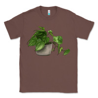 Chestnut Philodendron Classic Tee - LillyAllenDesigns