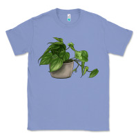 Colony Blue Philodendron Classic Tee - LillyAllenDesigns