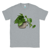 Heather Grey Philodendron Classic Tee - LillyAllenDesigns