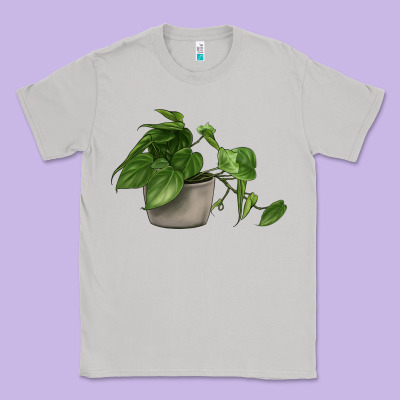 Philodendron Classic Tee Designed By Lillyallendesigns