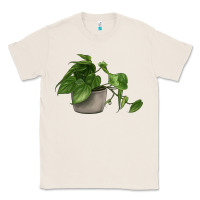 Natural Philodendron Classic Tee - LillyAllenDesigns